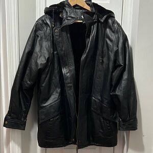 Women’s Bromley Leather Coat